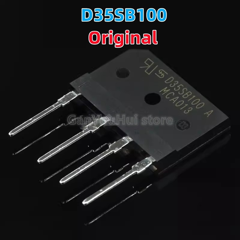 35A/1000V D35SB100 2 ชิ้นวงจรเรียงกระแส D35SB100A สะพานซ้อนใหม่ pxy