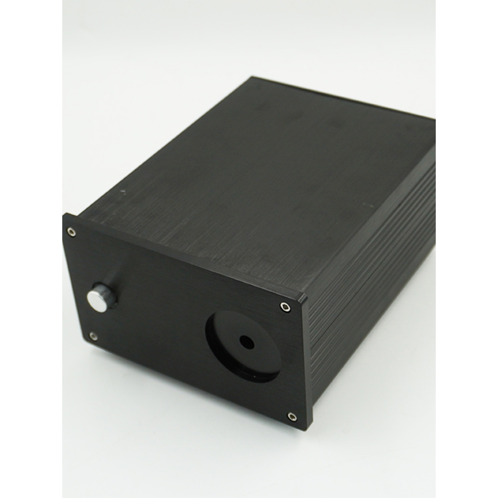 1 ชิ้นอลูมิเนียม DAC หลอดเครื่องขยายเสียงแยกแหล่งจ่ายไฟ Enclosure Mini AMP 126 กรณีแชสซี Preamp กล่อง PSU หูฟังเครื่องขยายเสียงแชสซี