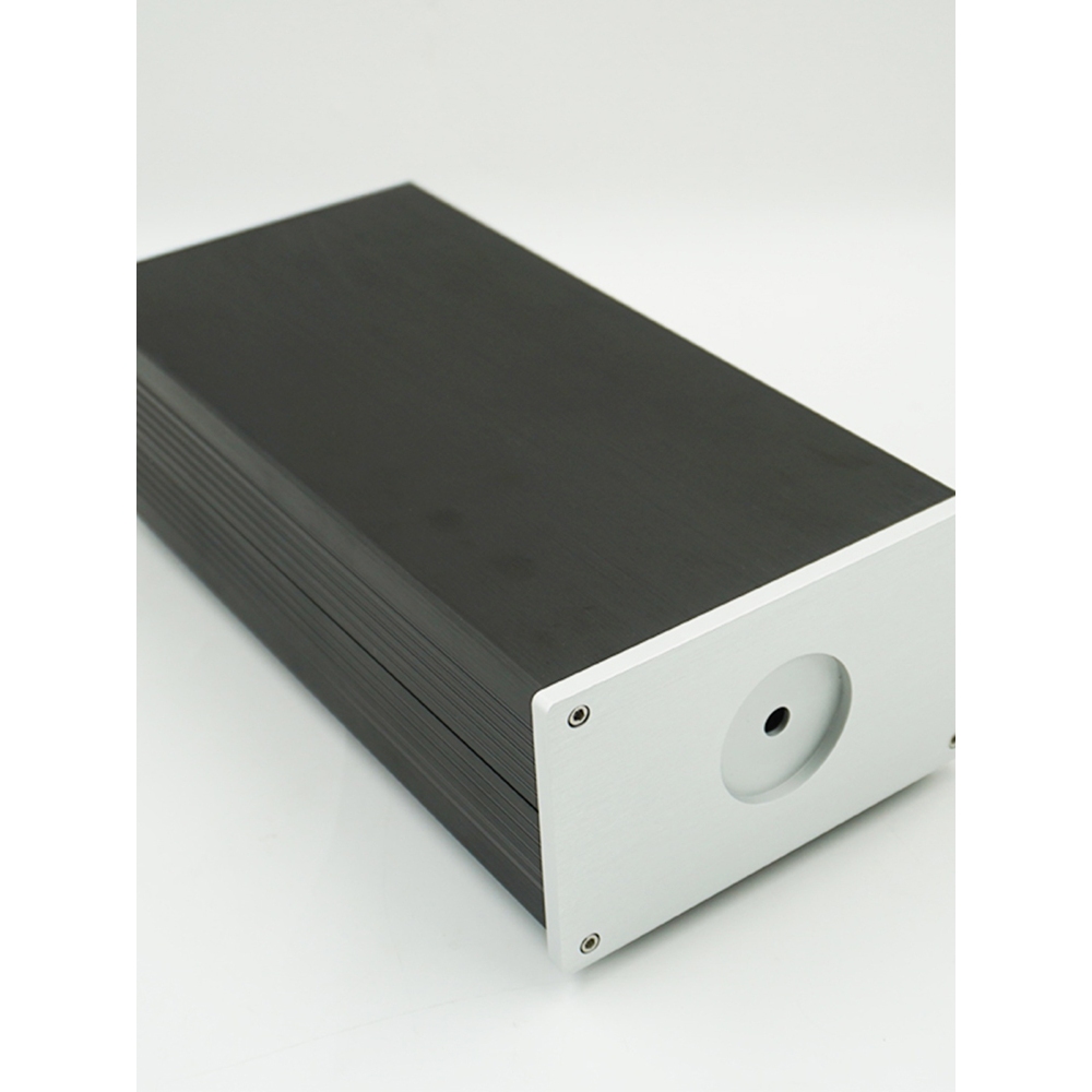 1 ชิ้นอลูมิเนียม DAC หลอดเครื่องขยายเสียงแยกแหล่งจ่ายไฟ Enclosure Mini AMP 126 กรณีแชสซี Preamp กล่อง PSU หูฟังเครื่องขยายเสียงแชสซี