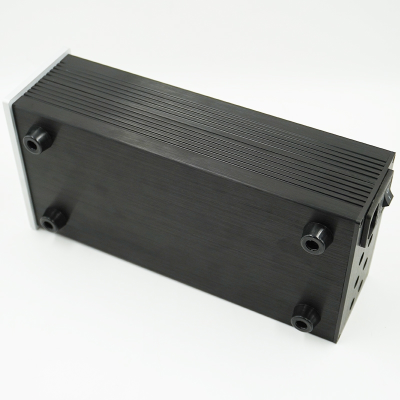 1 ชิ้นอลูมิเนียม DAC หลอดเครื่องขยายเสียงแยกแหล่งจ่ายไฟ Enclosure Mini AMP 126 กรณีแชสซี Preamp กล่อง PSU หูฟังเครื่องขยายเสียงแชสซี