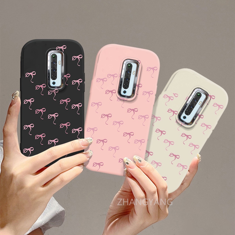 Oppo Reno2 f reno 2z reno 2 เคสซิลิโคนเคสโทรศัพท์ TPU ใหม่รูปแบบที่สวยงามและบรรยากาศกล้องประณีตครอบคลุมเต็มรูปแบบ anti drop