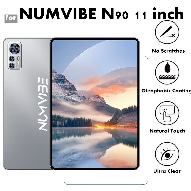 for NUMVIBE N90 11 inch Anti Fingerprint Tablet Screen Protector Tempered Glass Film for NUMVIBEN90 10.1"