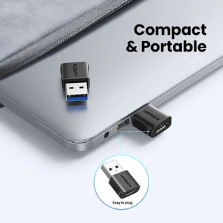 UGREEN 10Gbps USB3.1 2 ชิ้น 3 ชิ้น USB-C หญิง USB-A ชายอะแดปเตอร์ USB-C หญิง USB-A ชายอะแดปเตอร์พลาสติกกรณี