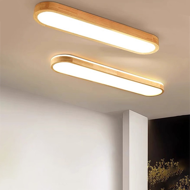 ไม้ไฟเพดานห้องนอน ไฟทางเดิน ไฟ Led ฝ้าเพดานห้องนั่งเล่น สไตล์ญี่ปุ่น ไฟแต่งบ้าน มินิมอล