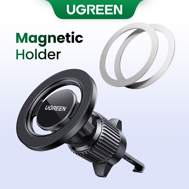 Ugreen ที่วางโทรศัพท์ในรถยนต์แบบแม่เหล็ก Air Vent ที่วางโทรศัพท์ในรถยนต์สําหรับ Magsafe iPhone 15 14