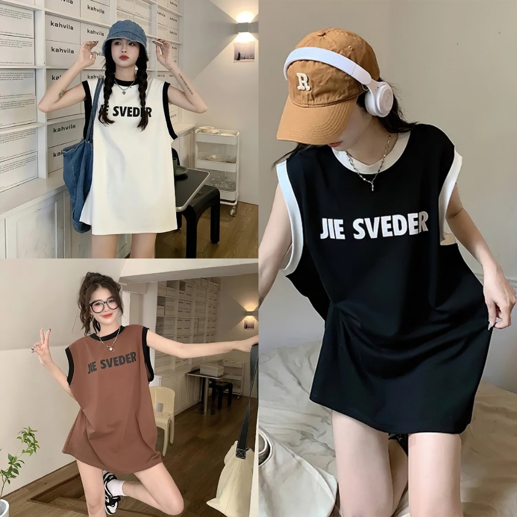 ผู้ชายและผู้หญิงกว้างคอวีกีฬาสไตล์เสื้อกล้ามพิมพ์ตัวอักษร ขนาดใหญ่เกินไป หลวมบาสเกตบอลเสื้อหญิง สตรีทแวร์ ถังสําหรับผู้หญิง