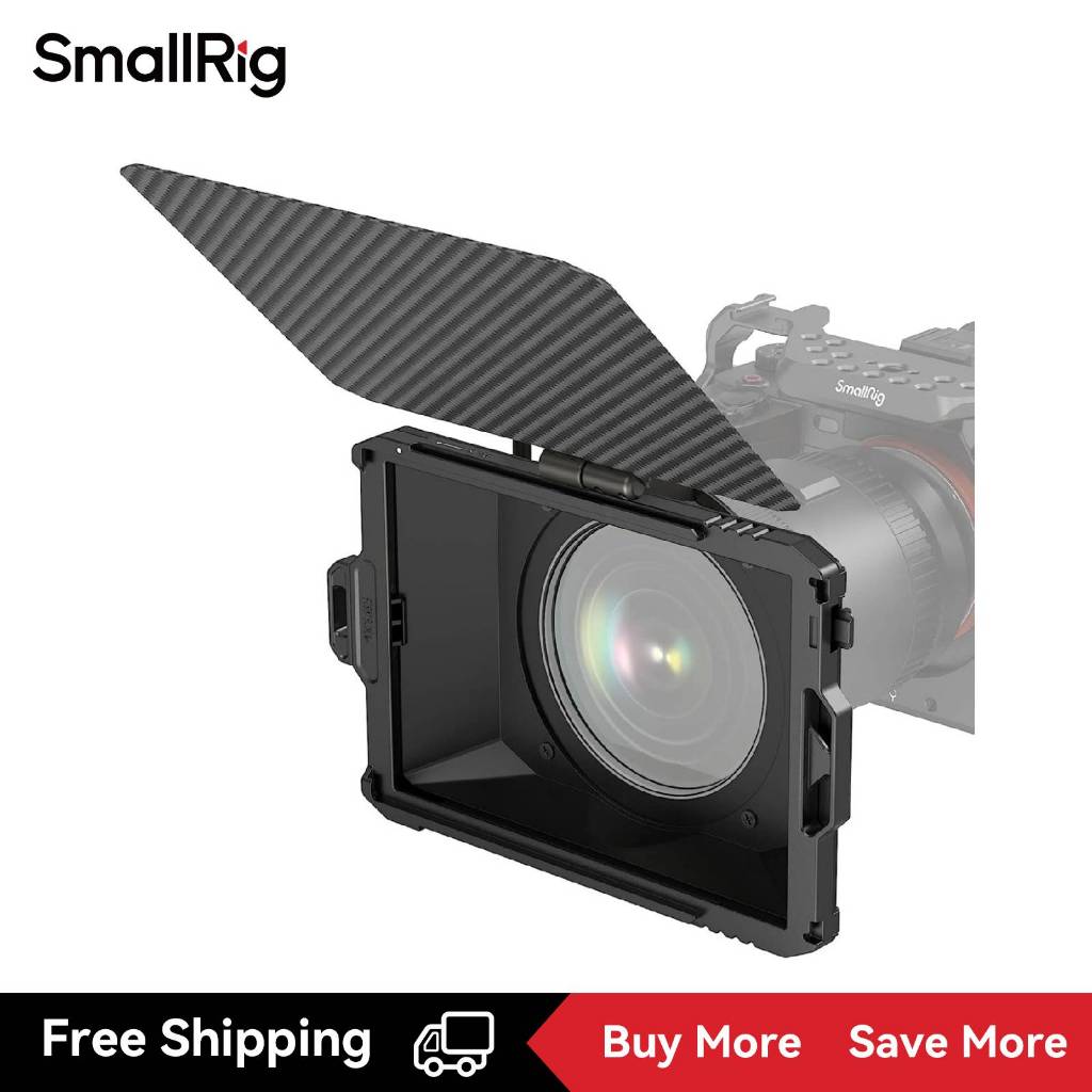 SmallRig Mini Matte Box Lite For Mirrorless DSLR Cameras Compatible with 67mm/72mm/77mm/82mm/95mm Lens 3575