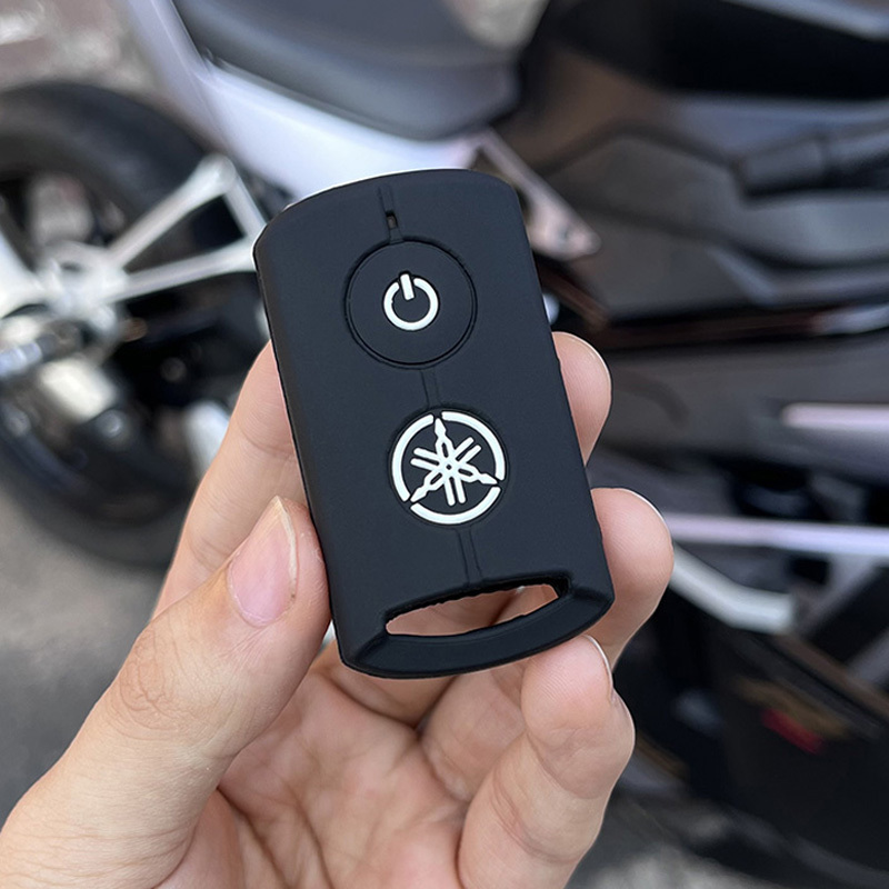 Yamaha รถจักรยานยนต์กุญแจรีโมทซิลิโคนสําหรับ Yamaha Xmax Aerox Nmax Aerox S Grande Filano Sniper155 Y16ZR NVX155 AEROX155 Sniper 155R กรณี