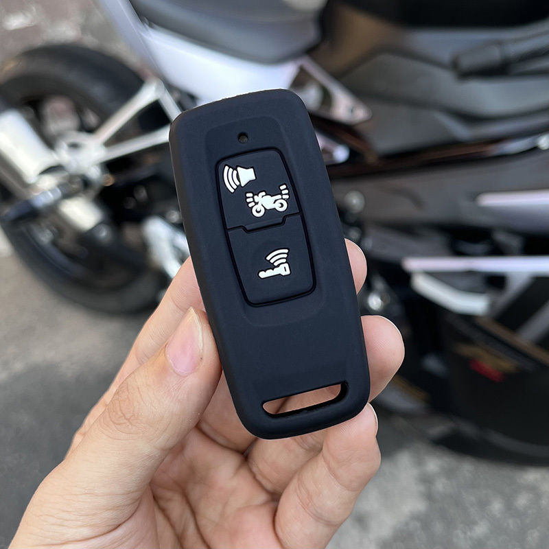 Honda รถจักรยานยนต์กุญแจรีโมทซิลิโคนสําหรับ Honda Pcx 160 Adv 160 Forza 350 ตะกั่ว 125 คลิก 160 PCX160 Airblade 160 Vision Scoopy-i ผู้ชนะ X SH125 SH ฝาครอบกุญแจรถจักรยานยนต์