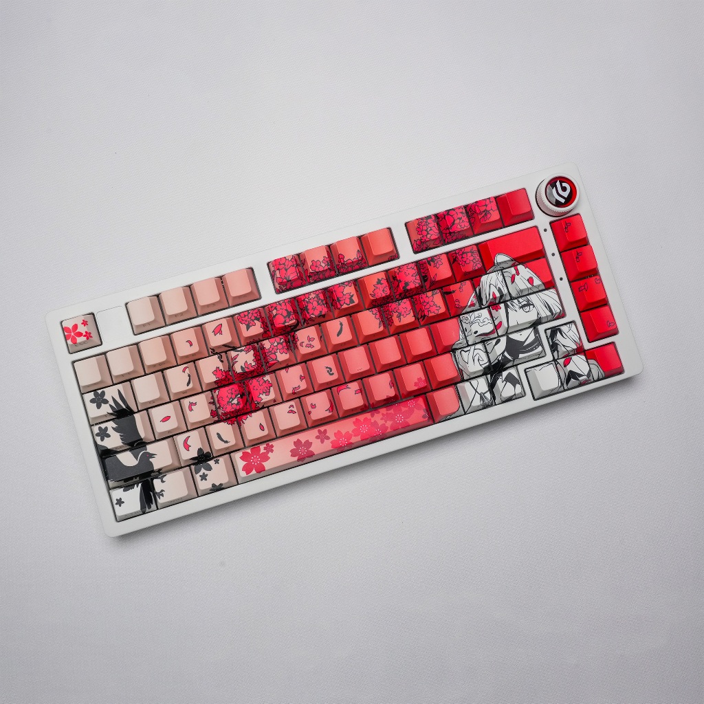 Xvx EgoisticArts Raven Sakura v2 Cherry Profile Dye-Sub PBT keypcas ครบชุด 132key