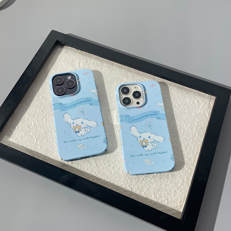 น่ารักการ์ตูนcinnamorollสําหรับiphone 15 14 13 12 11 Pro Max X XR Xs Max 8 7 6s Plus SE 2020 Brightก๋วยเตี๋ยวสี่ขนมปังป้องกันกล้องกันกระแทกปกหลังเคสโทรศัพท์M