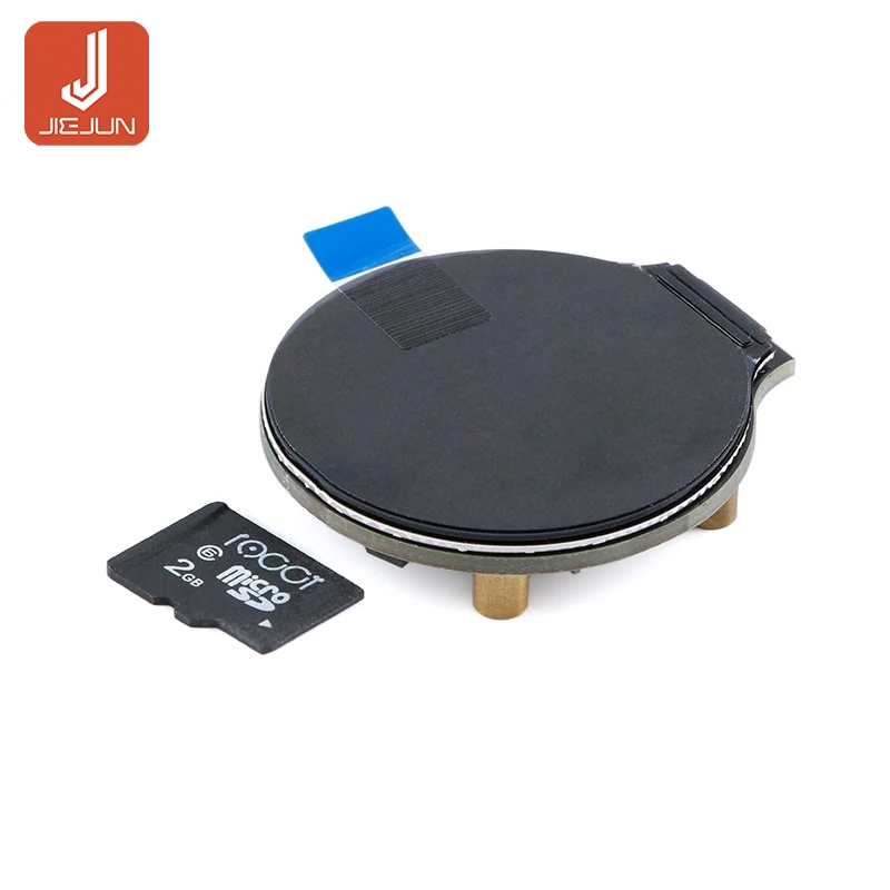 ESP32-TFT บอร์ดพัฒนาพร้อมสัมผัส 1.28 "จอแสดงผล TFT ทรงกลม GC9A01 ไดรฟ์ IPS