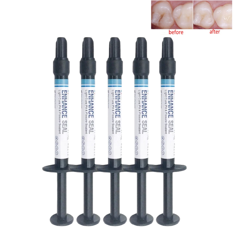 1 ชิ้น Light Cure Composite Pit และ Fissure Sealant ป้องกันฟันเครื่องมือ