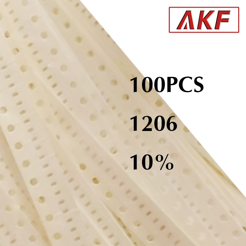 ตัวเก็บประจุ 100 ชิ้น 1206 10uf 10% 50V