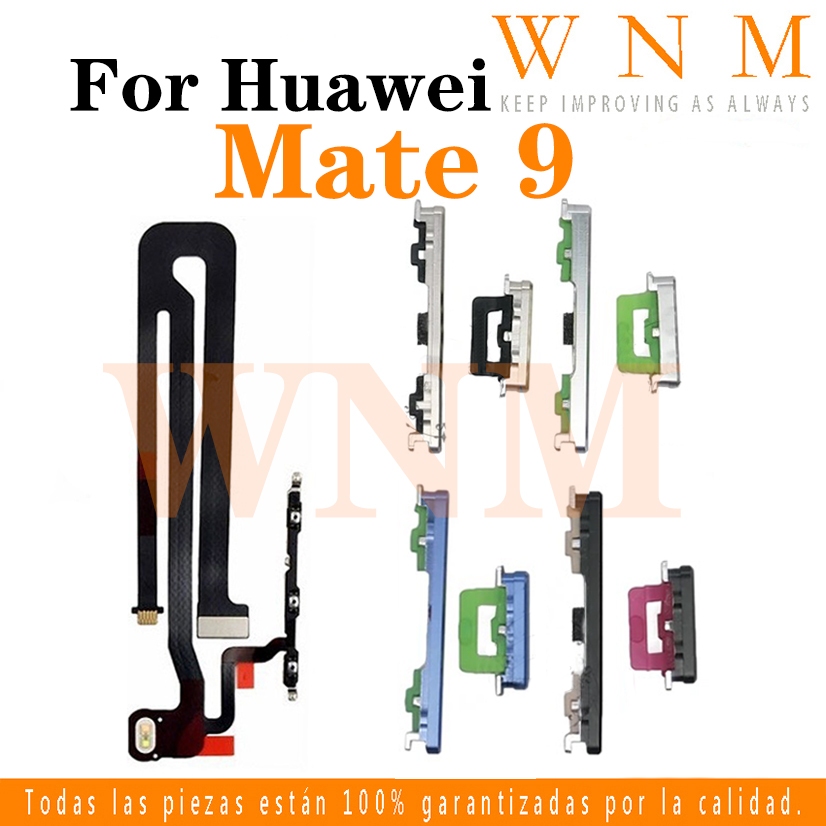 ใหม่สําหรับ Huawei Mate 9 ปุ่ม Power flex บน/ปิดปุ่มสวิทช์ด้านข้าง Key Volume Up Down Flex สายโทรศัพท์มือถือ Part