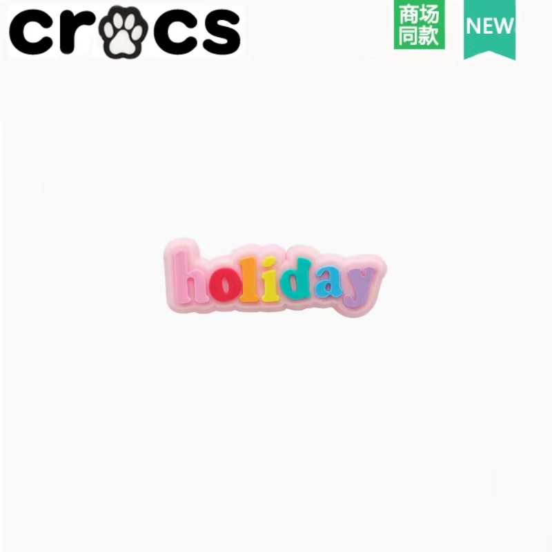 Cross/เหมาะสําหรับ Crocs Hole รองเท้าอุปกรณ์เสริม High-End Sense รองเท้าหัวเข็มขัดอุปกรณ์เสริม Cherry Maruko รองเท้าชายหาดดอกไม้