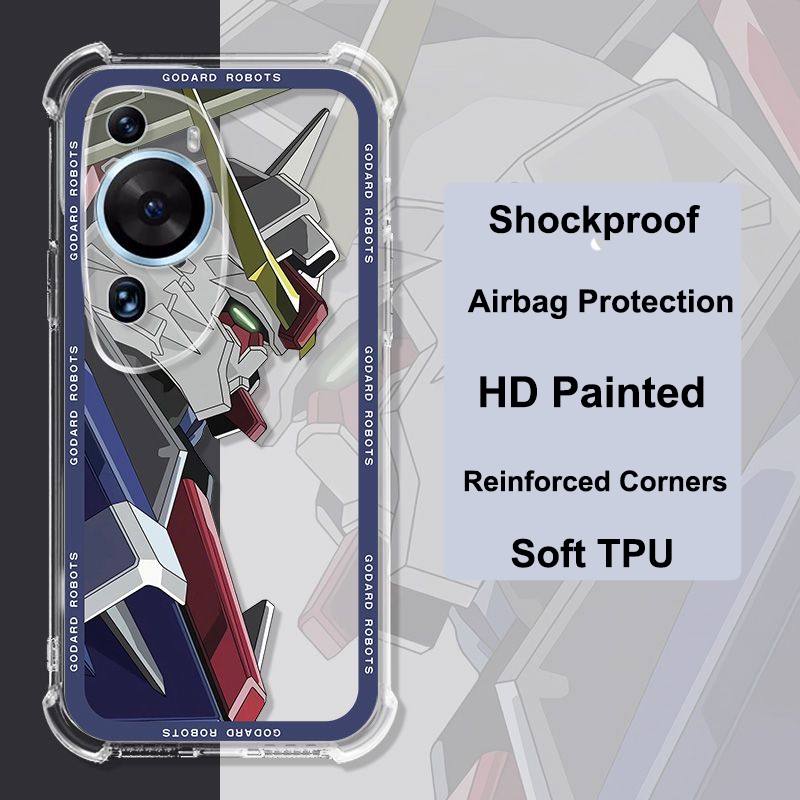 สําหรับ Huawei P60Art คริสตัลสําหรับ Huawei P60Pro P50E P50 Pro HD ทาสี Air กระเป๋าปกป้อง Matte Back