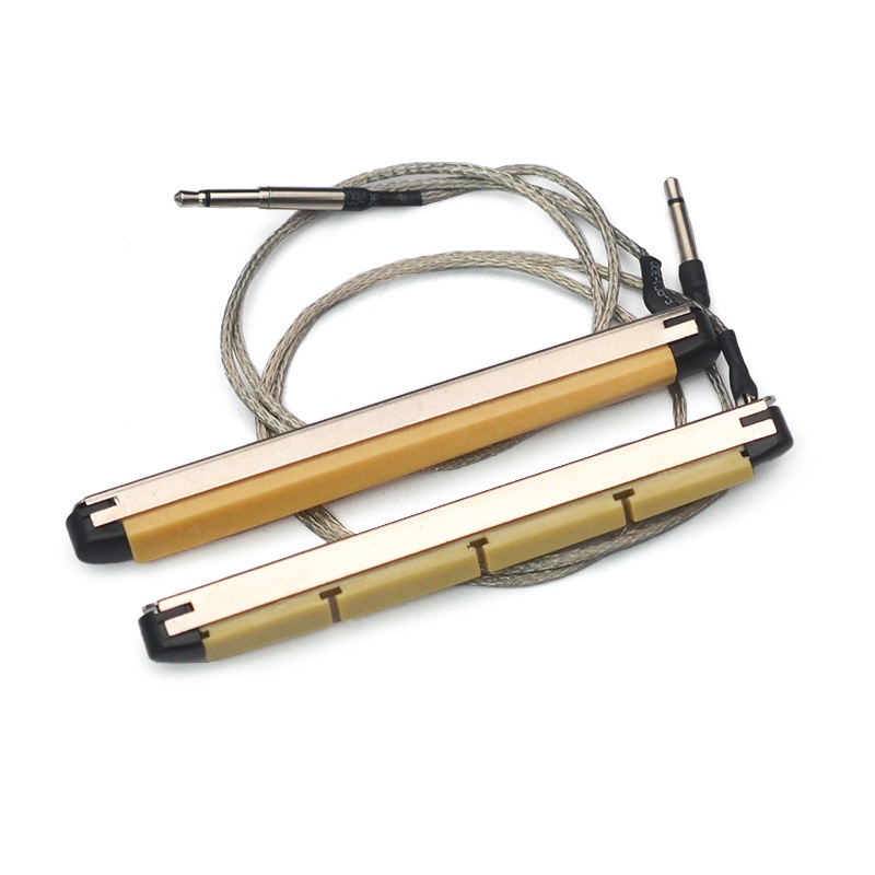 4/6 String Bass Piezo ภายใต้อาน Transducer Pickup Piezo พร้อมแจ็ค 2.5 มม.สําหรับไฟฟ้า Bar Stick สําหรับเบสกีตาร์อะไหล่