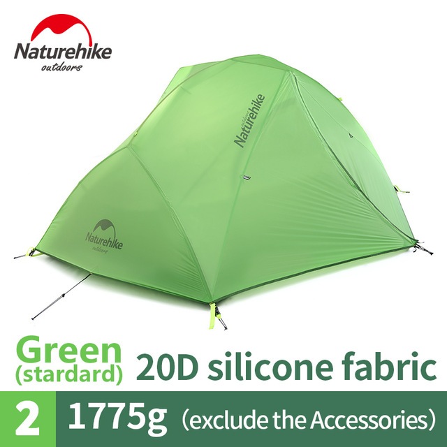 Naturehike Star River 2 เต็นท์ 2 คน Ultralight กันน้ํา Camping เต็นท์ Double Layer 4 Seasons เต็นท์ท