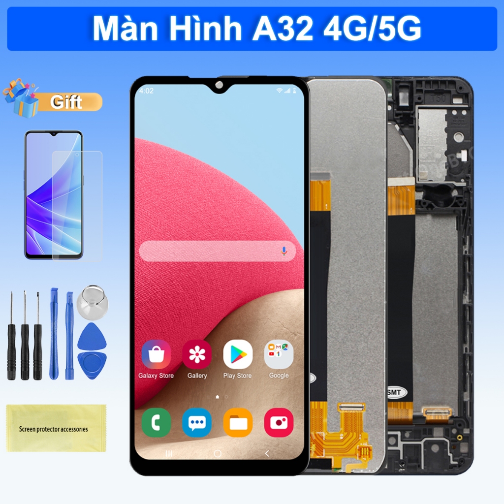 เปลี่ยนหน้าจอสําหรับ Samsung A32 4G A325/A32 5G A326 LCD TFT DIsplay หน้าจอสัมผัส
