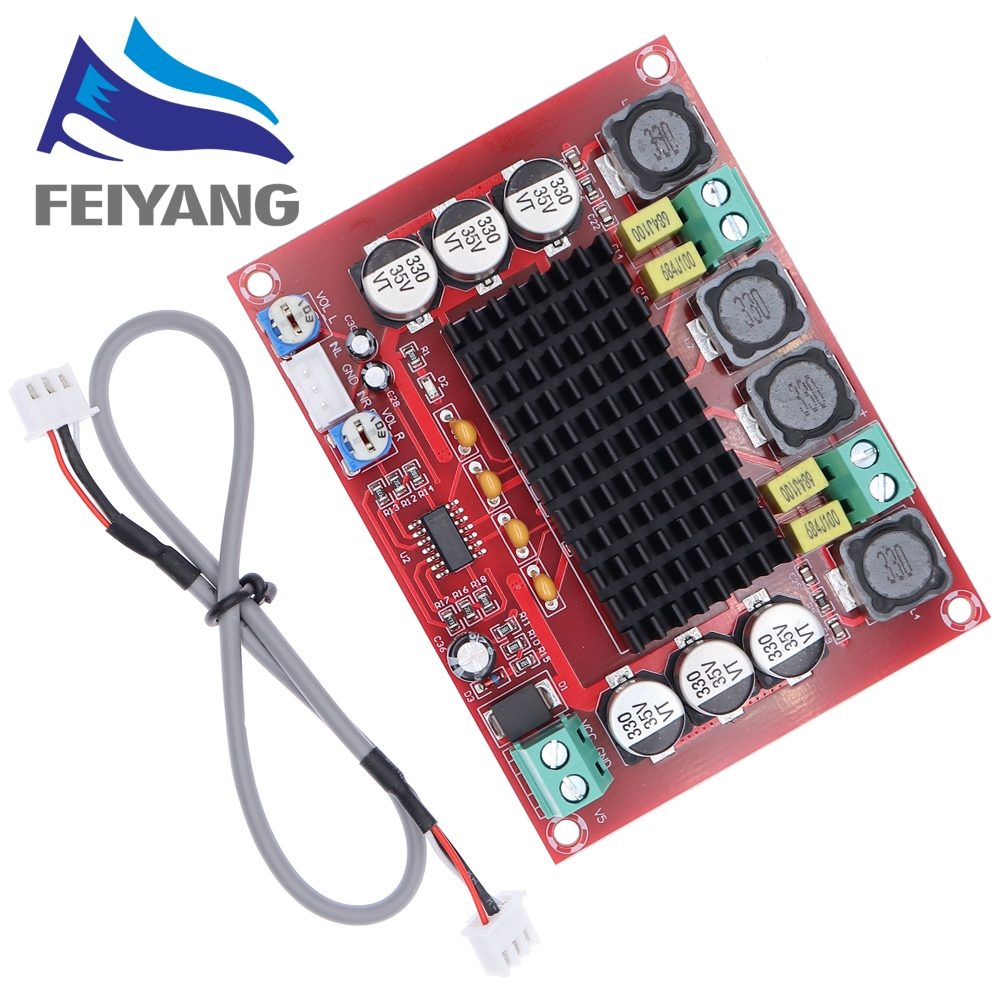 Tpa3116d2 TDPA3116 XH-M543 Dual-channel สเตอริโอพลังงานสูงดิจิตอลเครื่องขยายเสียง 2*120W XH-M543