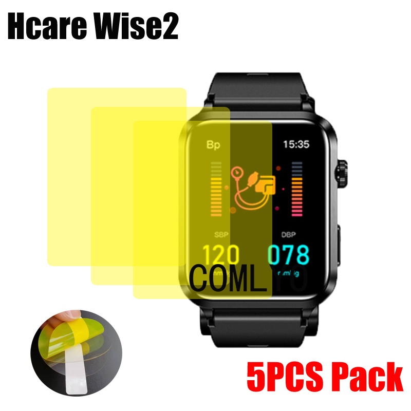 สําหรับ Hcare Wise2 ป้องกันหน้าจอสมาร์ทวอท์ชบางเฉียบ HD ฟิล์ม TPU
