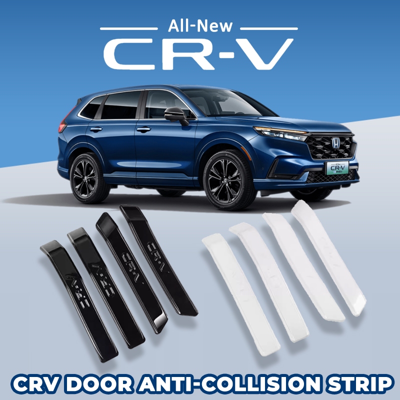 เหมาะสําหรับ 2023/2024 HONDA CRV รถประตู Anti-Collision Strip ประตูเฉพาะกระจกมองหลังแถบด ้ านข ้ าง Anti-Scratch Anti-Collis