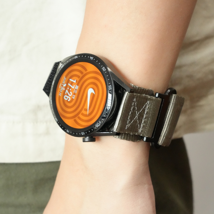 สายทอไนลอนทนทานสําหรับนาฬิกา Xiaomi S3/S1 Pro Watchband กีฬากลางแจ้งทหารองค์ประกอบสายไนลอนสําหรับ Xiaomi นาฬิกา 2 Pro S1 Active Xiaomi นาฬิกา Global สายรัดข้อมืออุปกรณ์เสริม