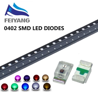 100 ชิ้น 0402 0603 0805 1206 1210(3528) 5730 5050 2835 smd LED แดงสีเหลืองเขียวสีขาวฟ้าอบอุ่นขาวน้ําแข็งสีฟ้าชมพูม่วง UV ส้มเปล่งแสง LED ไดโอดชุด