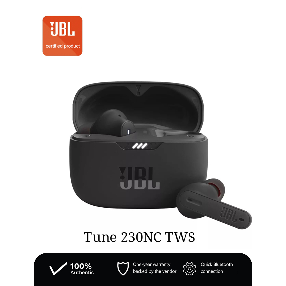 JBL Tune 230NC หูฟังบลูทูธ พร้อมไมค์ตัว รับประกัน30วัน Bluetooth earbuds