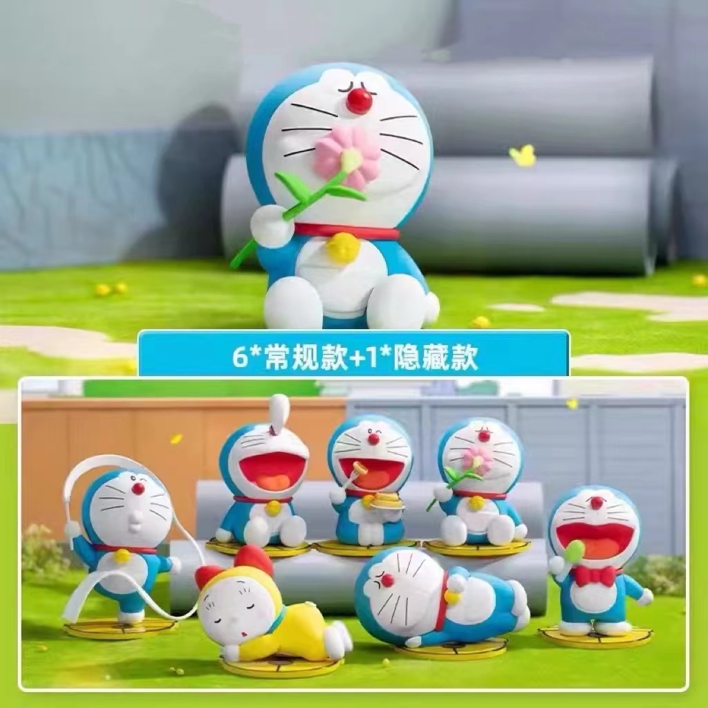 กล่องตาบอดซีรีส์ Doraemon Take a Break มือทํามากกว่าแสดงของขวัญรอบแมวกริ๊ง