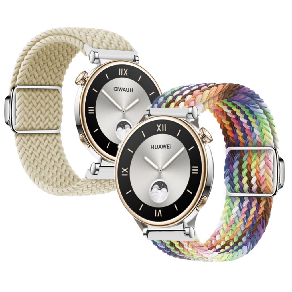 Braided Magnetic 18 20 22mm สาย huawei watch gt4 Strap GT2 pro GT2E GT3 GT3 Pro Huawei GT4 Strap Ama