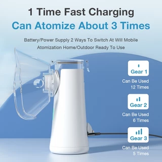 Dr.Isla N8 Nebulizer เครื่องพ่นยาเด็ก เครื่องพ่นยาทางการแพทย์ หอบหืดแบบพกพาสำหรับเด็กและผู้ใหญ่ Nebulizer