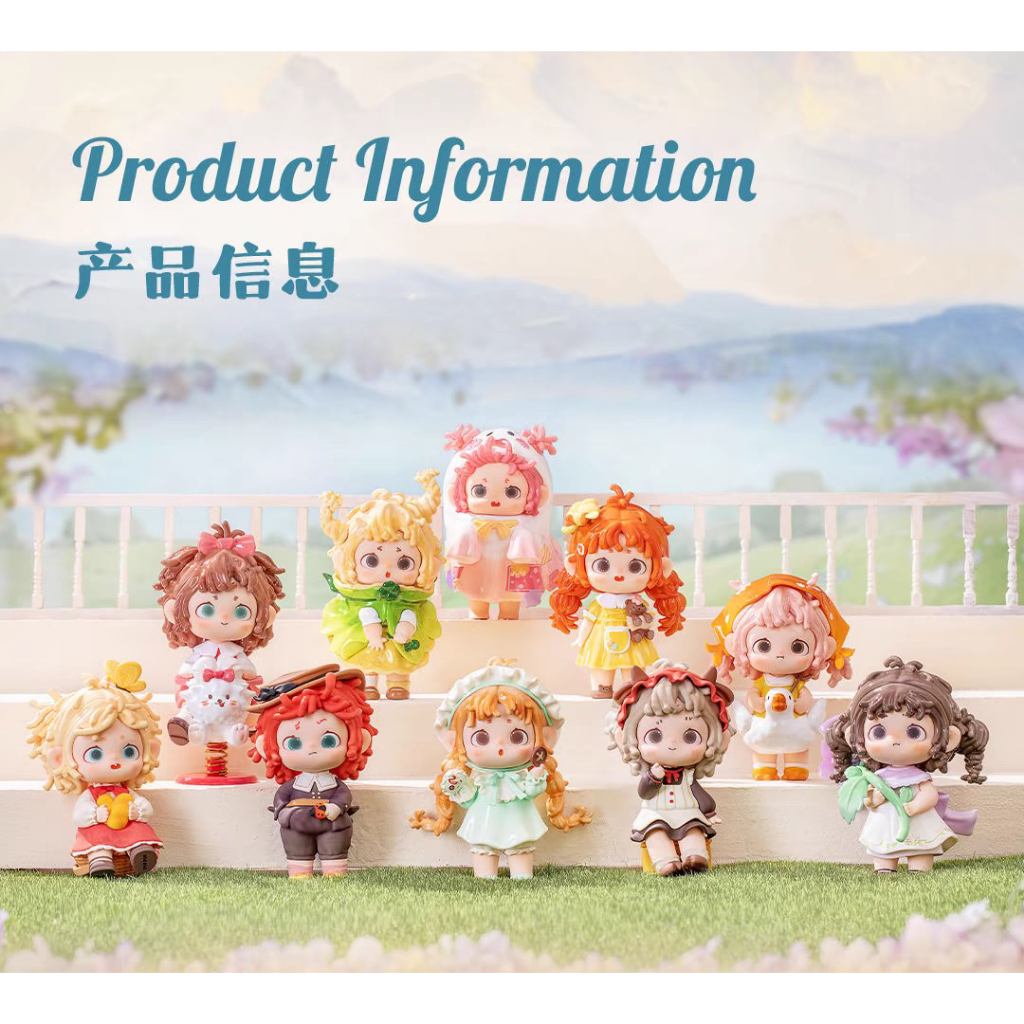 ของแท้ Heyone Fufu Today Mood: Sunny Series Mystery Box ตุ๊กตาสวยงาม