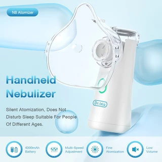 Dr.isla Nebulizer เครื่องพ่นละอองยา ขวดสเปรย์ยาพกพา ไร้สาย มือถือ ทั้งเด็กและผู้ใหญ่สามารถใช้งานได้ N8
