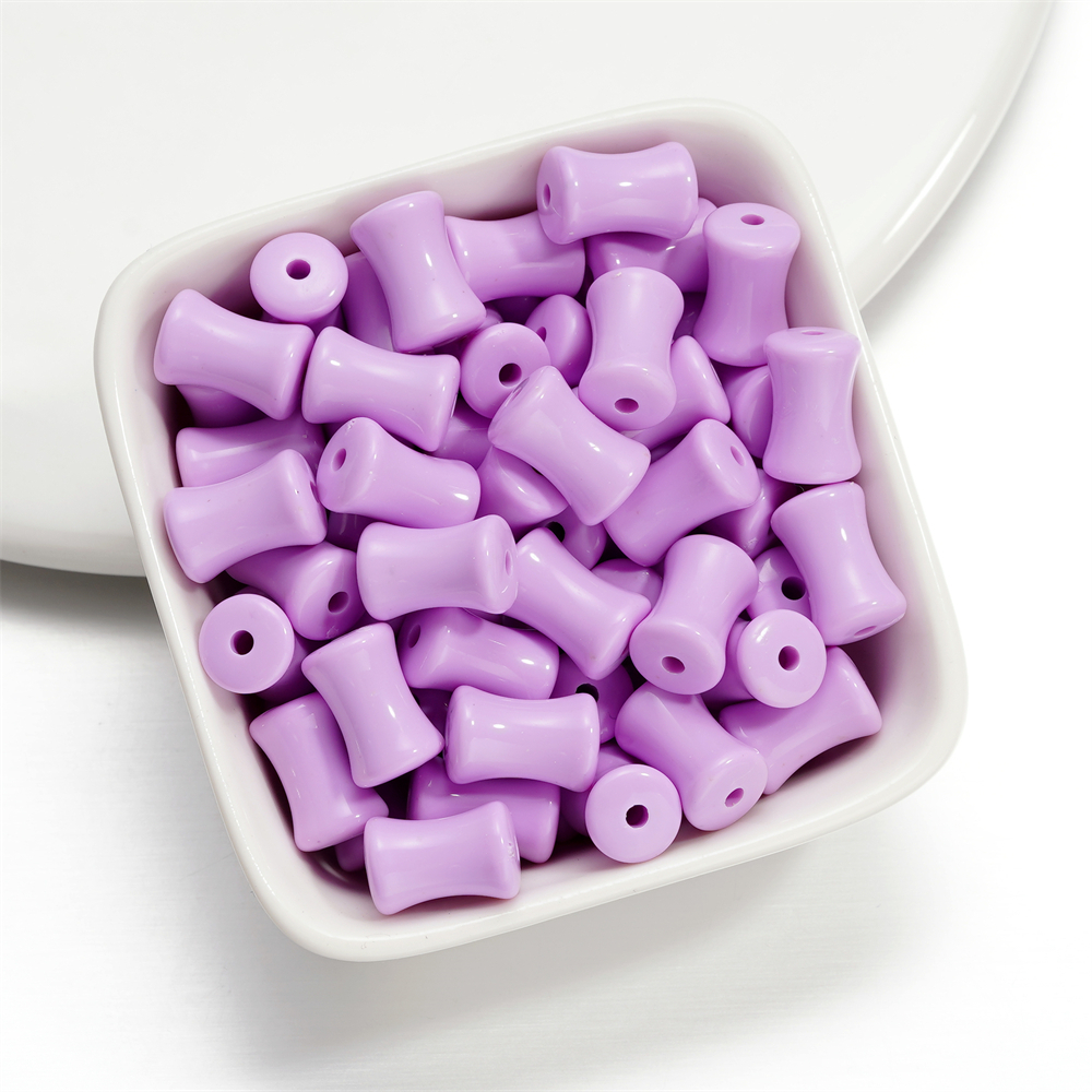 St.kunkka 20 ชิ้น 8 * 12 มิลลิเมตรอะคริลิคไม้ไผ่ลูกปัดหลวมลูกปัด Spacer ลูกปัด DIY ทําสร้อยข้อมือสร้อยคอลูกปัดเครื่องประดับวัสดุอุปกรณ์เสริม - รูปที่ 5