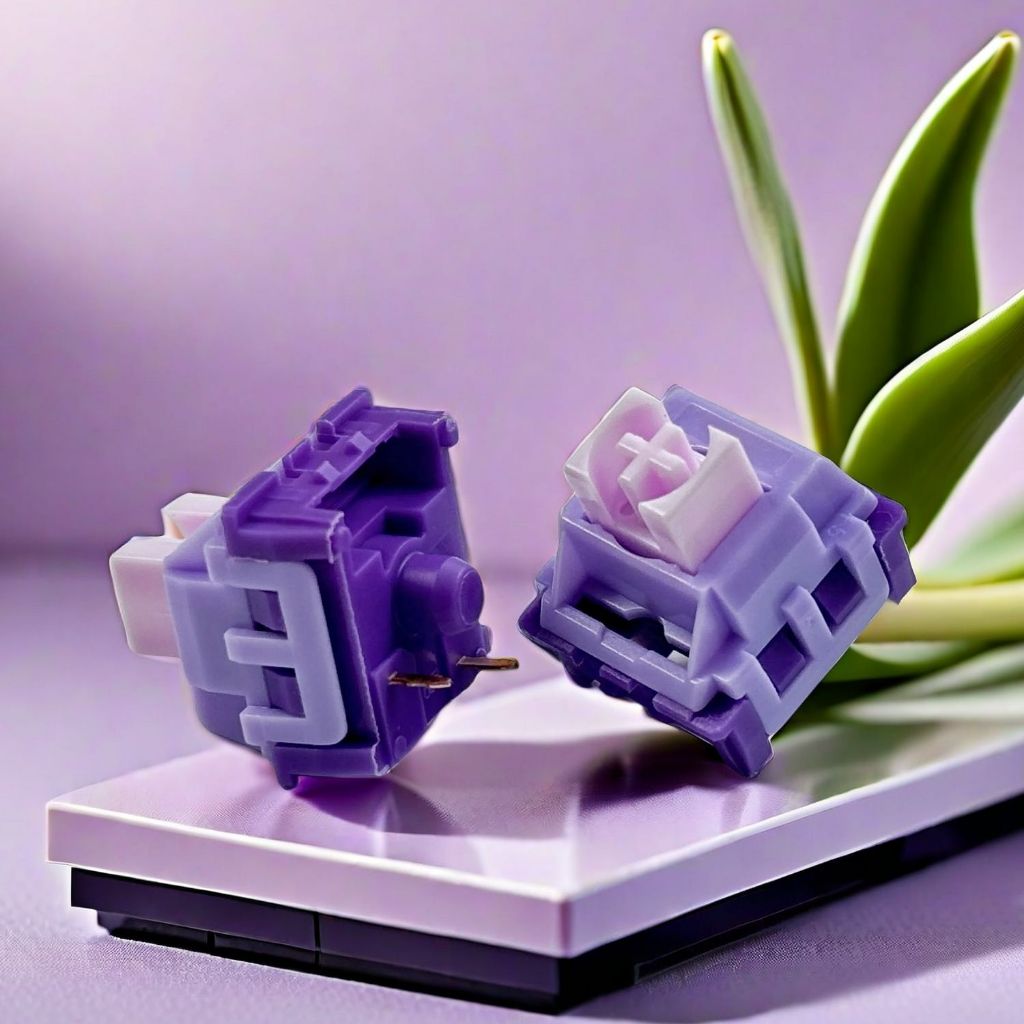 Taro Switch Hot swappable Mechanical keyboard Dustproof 3pin Linear Game Office Easy coding Smooth texture Pink Purple Girl Heart<p>“><center><h4></h4><p><p><font color=