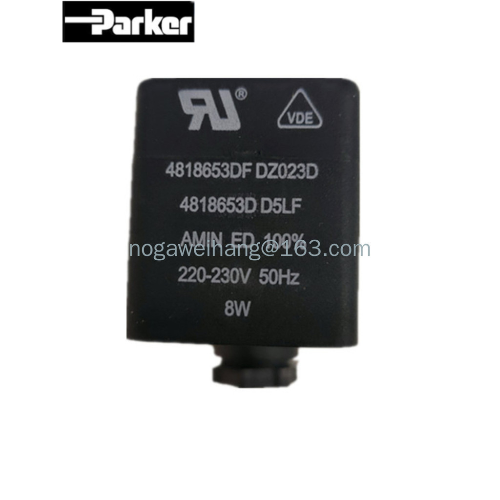 Parker คอยล ์ วาล ์ วโซลินอยด ์ 483510S6 XS03XS6F 220V-240V 50/60HZ 9W