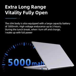 รูปลักษณ์ที่มีน้ำหนักเบาแล็ปท็อป Windows 11 Pro15.6 นิ้ว Intel i7 16GB RAM 512GB/1TB SSD Office Office Study Computer thumbnail 7
