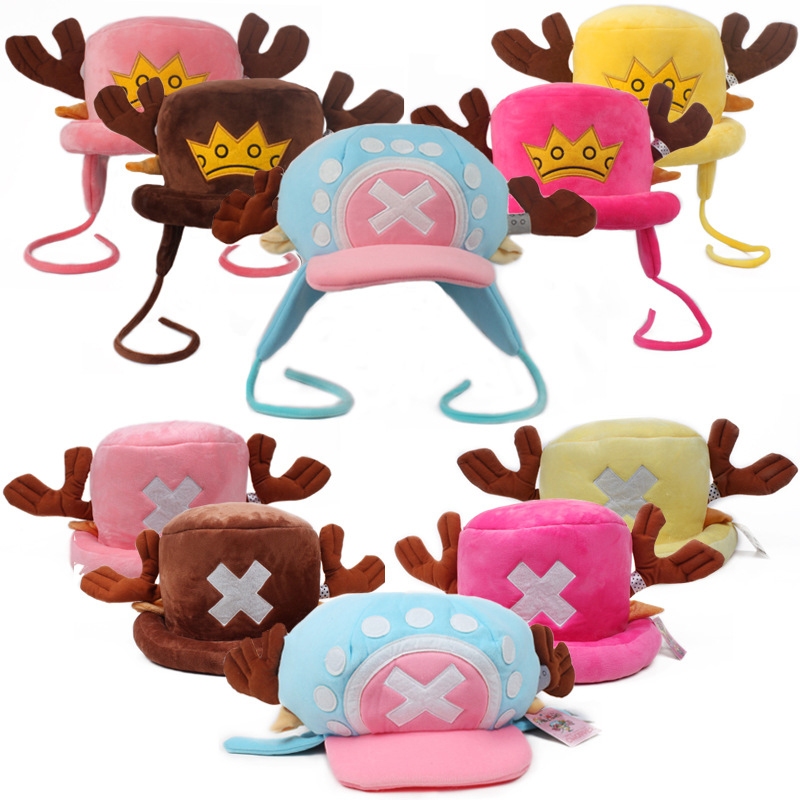 ใหม่อะนิเมะ Tony Chopper หมวกคอสเพลย์ Plush หมวกฤดูหนาวของขวัญ