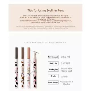 Flortte Wow So Light Eyeliner FLORTTE Offical Store