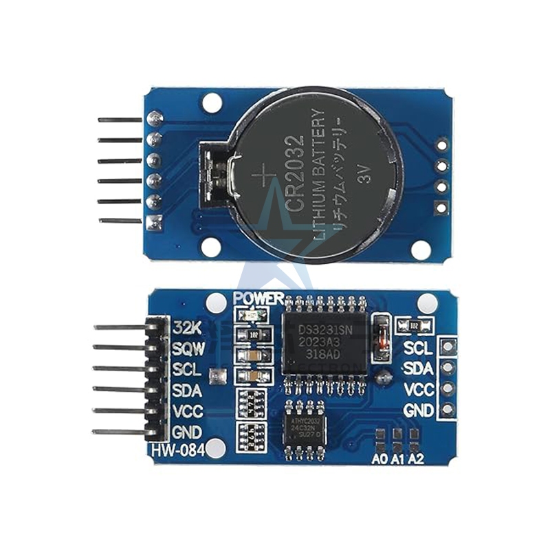 โมดูลนาฬิกา Series Raspberry Pi DS1307 ความแม่นยําสูง RTC โมดูล DS3231Rpi-RTC โมดูล Series