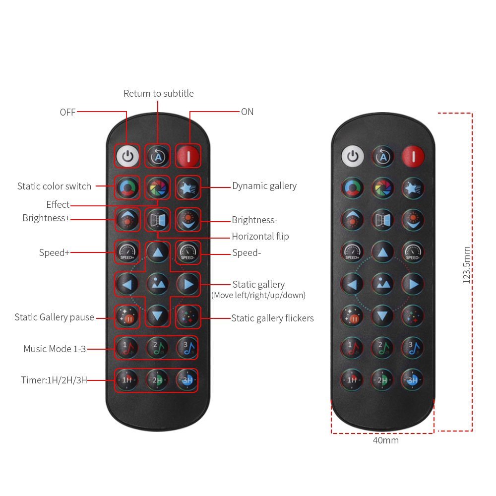 สายไฟ RGB Led กันน้ํา อัจฉริยะ พร้อมแอพ รีโมตคอนโทรล DIY สําหรับตกแต่งสวน ปาร์ตี้ คริสต์มาส AC220V - รูปที่ 6