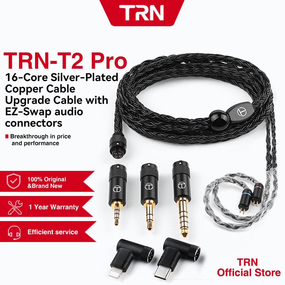 Trn T2 Pro 16 Core หูฟังอัพเกรดสําหรับ TRN KZ QKZ SIMGOT MOONDROP CCA TFZ FiiO Hidizs NiceHCK