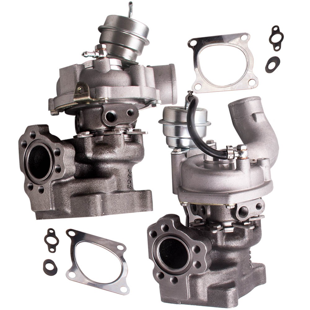 Maxpeedingrods Twin Turbo Charger K04 สําหรับ Audi RS4 S4 A6 Quattro 2.7L 99-04 K04-025 K04-0226