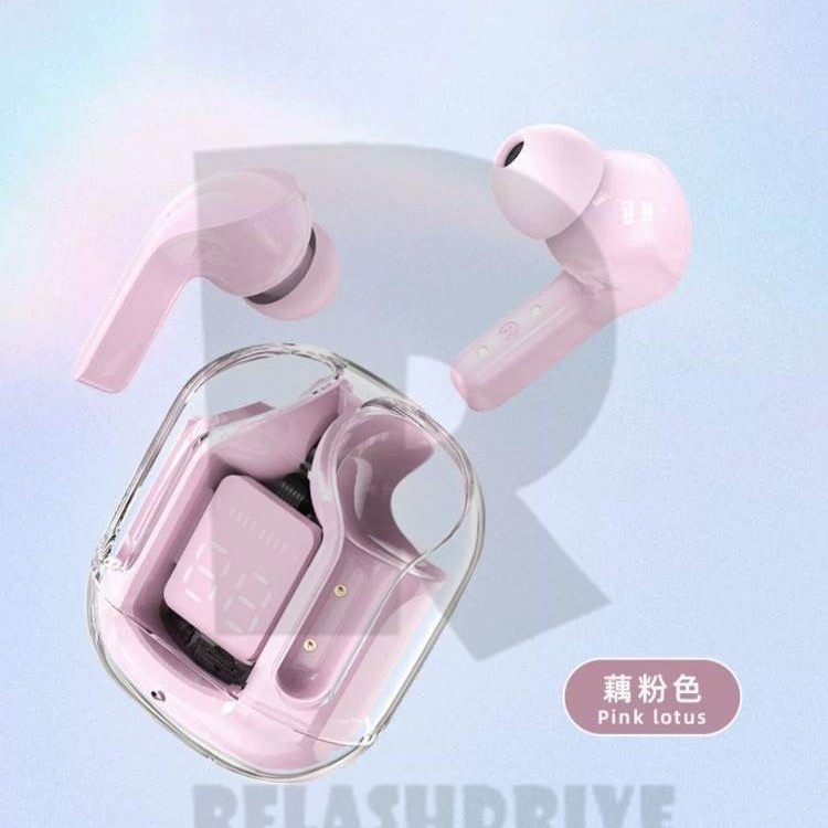 Air31 ใหม่ Ultrapods Max TWS หูฟังไร้สายบลูทูธโปร่งใสคุณภาพเสียงไฮไฟบลูทูธ 5.3 ที่ใช้งานได้
