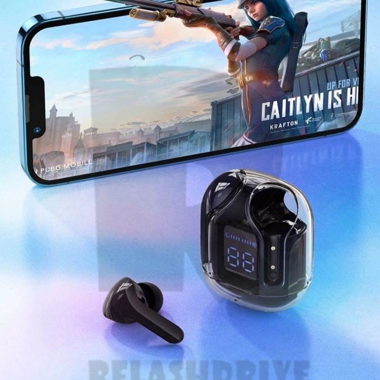 Air31 ใหม่ Ultrapods Max TWS หูฟังไร้สายบลูทูธโปร่งใสคุณภาพเสียงไฮไฟบลูทูธ 5.3 ที่ใช้งานได้