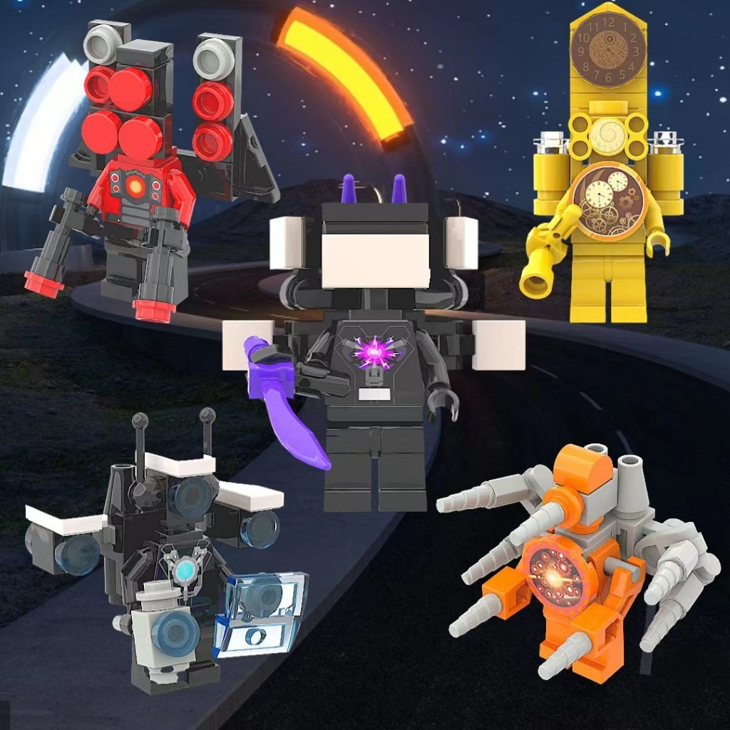 [สินค้าใหม่!!]Titan Monitor TV Man toilet Minifigure Skibidi toilet Titan Monitor Audioman TV Man ขอ