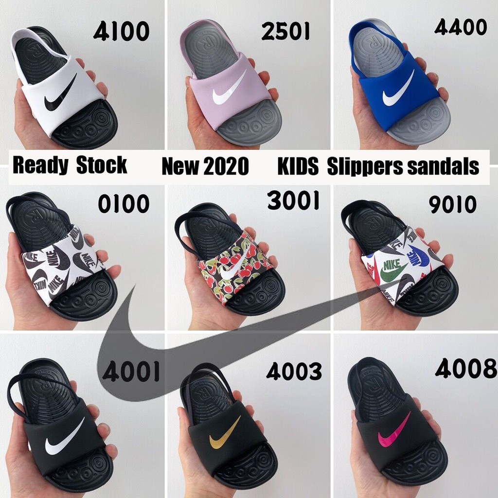 229-* Ready Stock * NIKE KAWA SLIDE SE JDI (TD) รองเท้าแตะสําหรับเด็ก รองเท้าแตะเด็ก