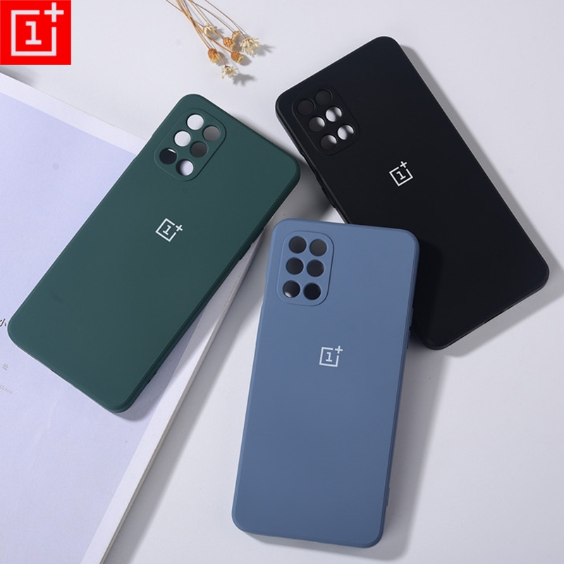 เคสซิลิโคนเหลวต้นฉบับสําหรับ Oneplus 5T 8 Pro 8T 10 Soft Touch ฝาครอบป้องกันแบบเต็ม Anti-Fingerprint Matte Shell
